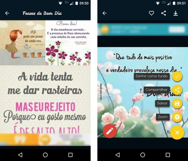 Aplicativo de Imagens com Frases para WhatsApp