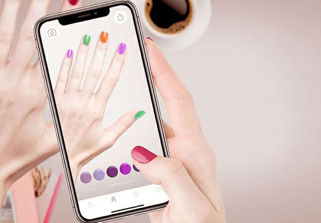 Aplicativos para simular esmalte